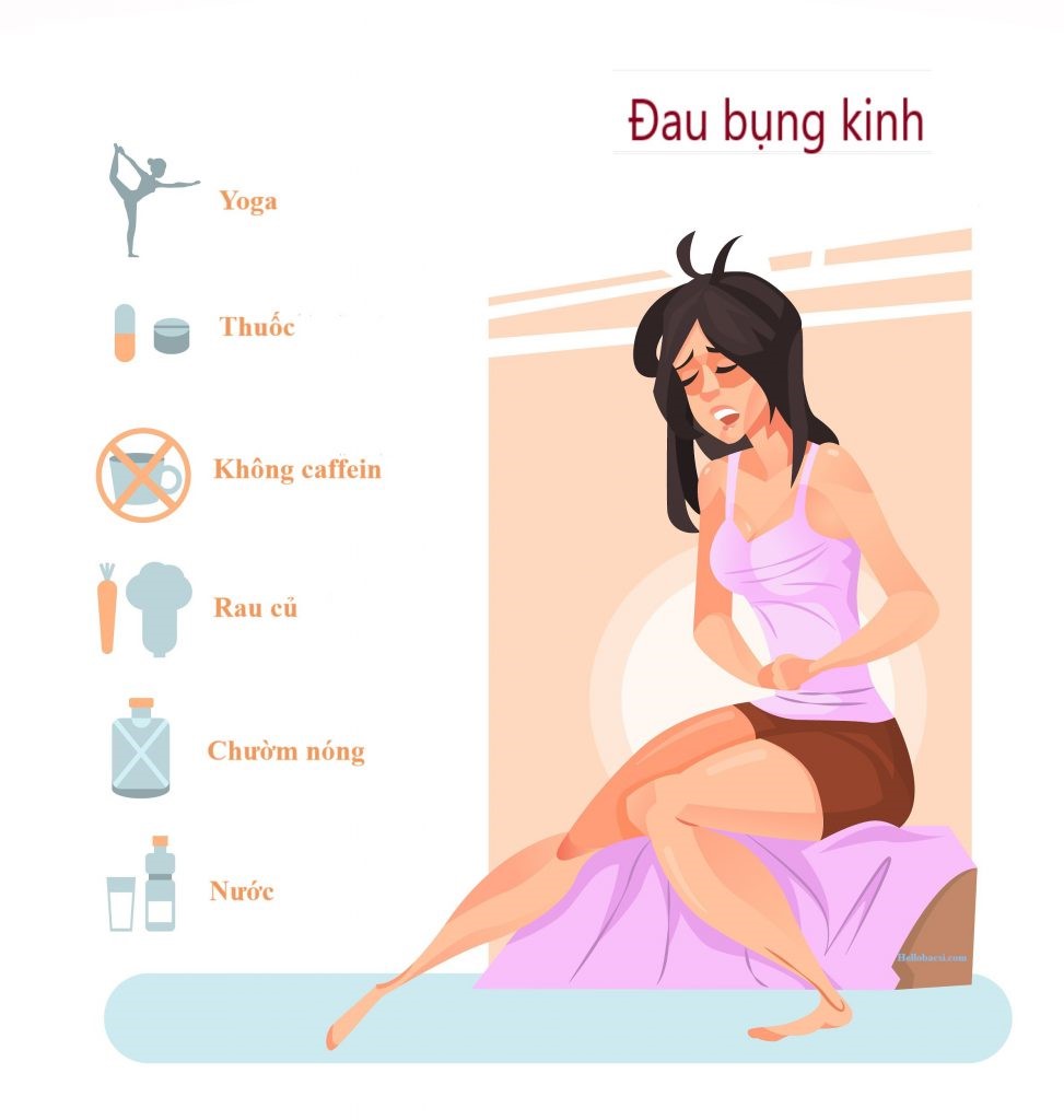 Massage vùng bụng dưới bằng dầu hoặc dán cao để giảm đau bụng kinh