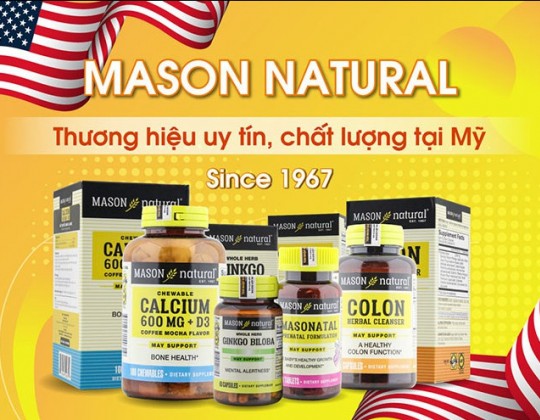 Thương hiệu Mason Natural hàng đầu tại Mỹ đã thành công ở thị trường Việt Nam như thế nào?