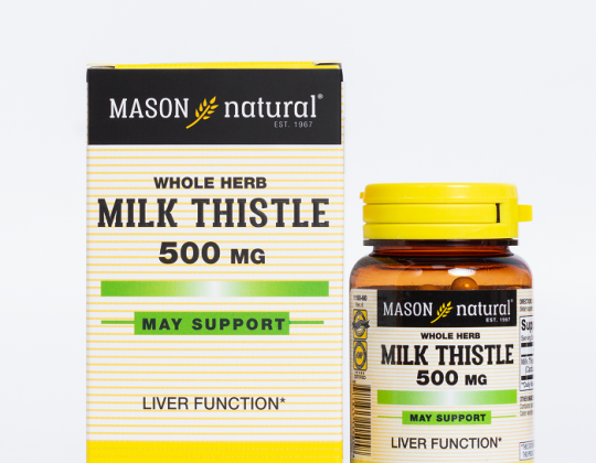 Mason Natural Milk Thistle - "Bí quyết" cho lá gan khỏe mạnh trước bia rượu