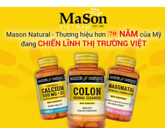 Tổng quan thương hiệu Mason Natural