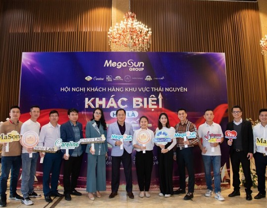 Mason Natural vinh dự góp mặt tại buổi hội nghị khách hàng khu vực Thái Nguyên của Megasun Group
