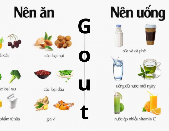 Bệnh gout nên ăn gì? 9 thực phẩm tốt cho người bị gout không thể bỏ qua