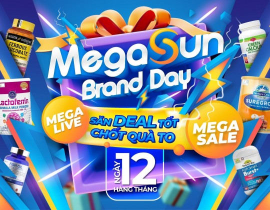 Cùng chờ đón MegaSun Brand Day 12/7: Săn Deal Hot cùng quà sang với Mason Natural nhé!