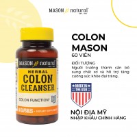 Colon Herbal Cleanser - Hỗ trợ tăng cường sức khoẻ đại tràng (Hộp 60 viên)
