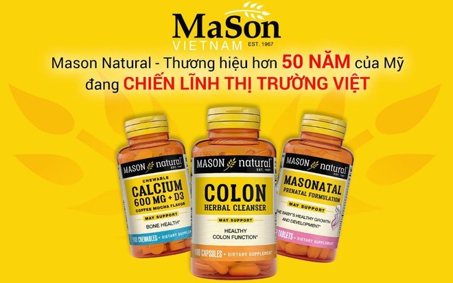 Người dùng Mỹ nói gì về Colon Mason Natural – Hỗ trợ chức năng đại tràng 