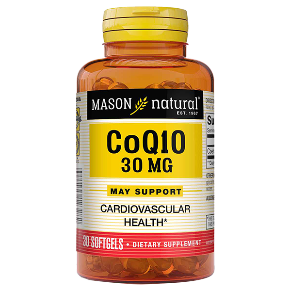 Mason Natural CoQ10 30mg – Hỗ trợ tăng cường sức khỏe tim mạch