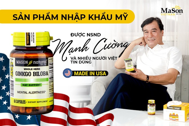 Mason Ginkgo Biloba - Sản phẩm nhập khẩu từ Mỹ, chăm sóc sức khỏe người Việt.