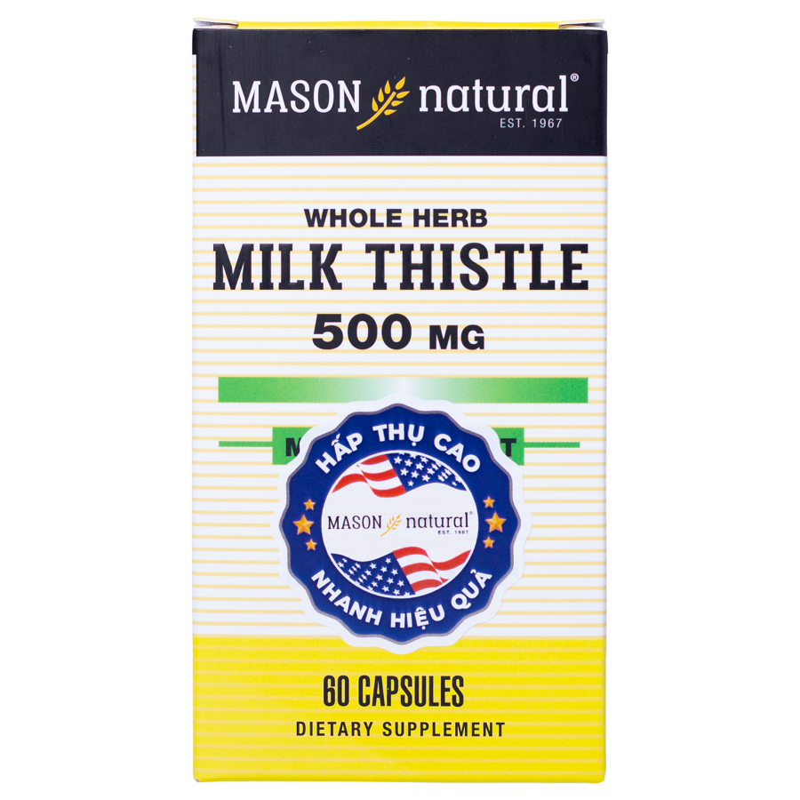 Mason Milk Thistle 500mg