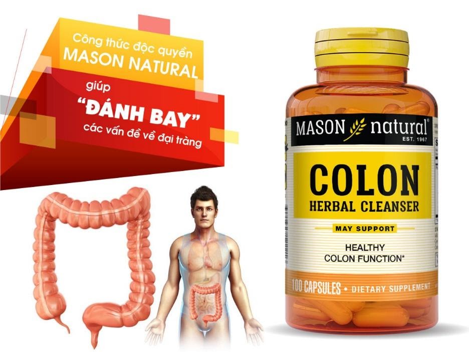 Mason Natural Colon Herbal Cleans