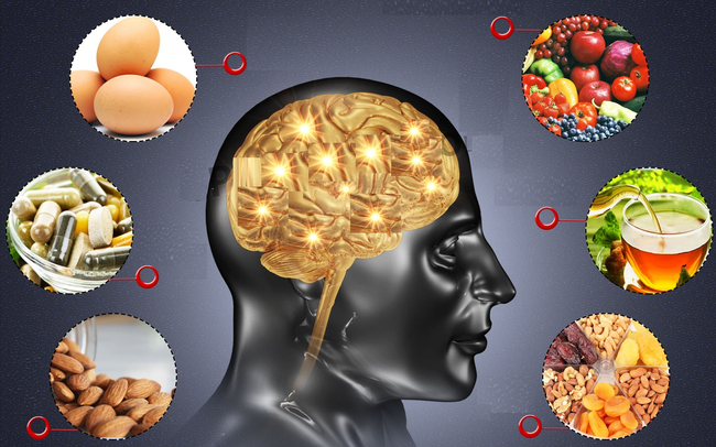 bổ sung thực phẩm tăng cường trí não - giảm đau đầu